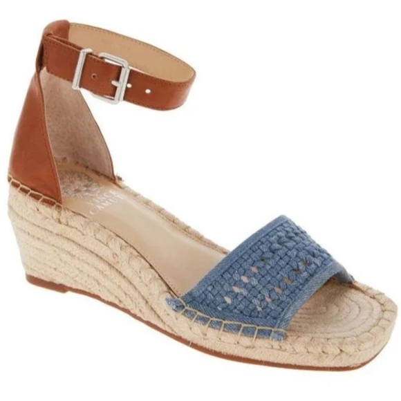 VINCE CAMUTO ⭐️ espadrille wedge sandal - Picture 1 of 7